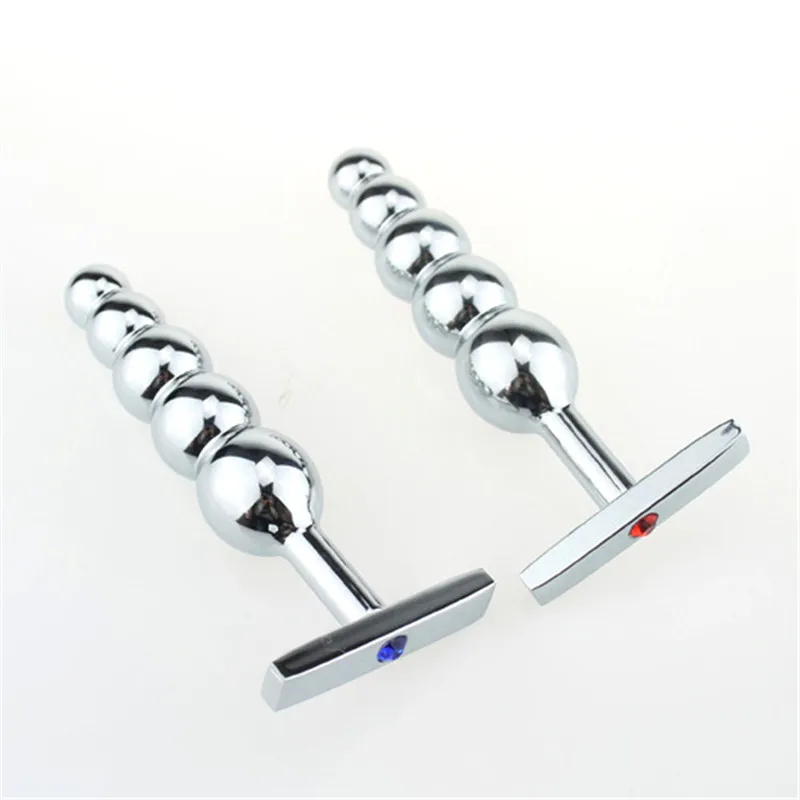 Metal Anal plug Toy Butt Plug Sex For Men And Women Booty anal Beads Drop shipping | Красота и здоровье