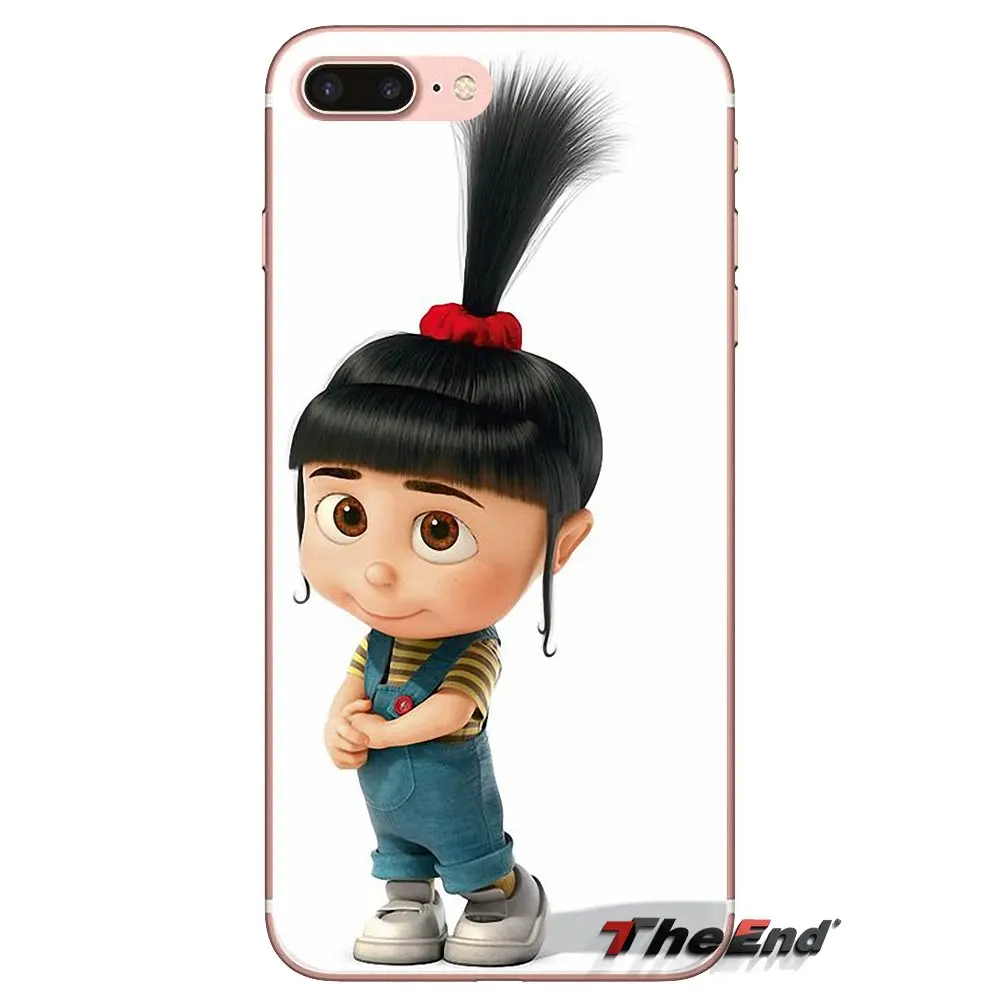 For Samsung Galaxy S3 S4 S5 Mini S6 S7 Edge S8 S9 S10 Plus Note 3 4 5 8 9 Fluffy Unicorn Agnes Minions Silicone Phone Shell Case |