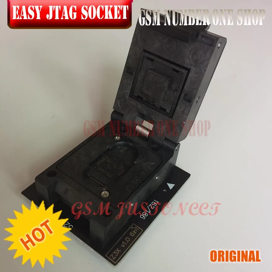 Легкий JTAG EMMC разъем(BGA153/169, BGA162/186, BGA221, BGA529