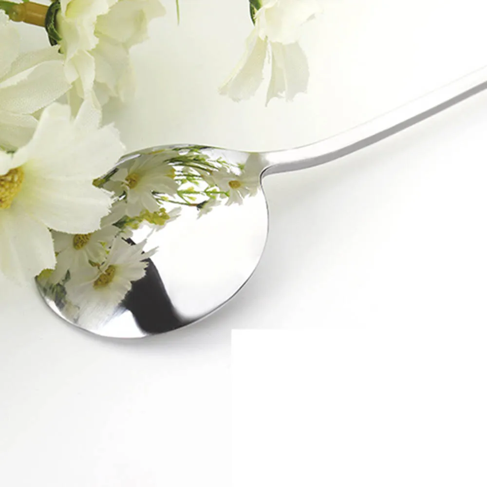 2 шт. ложка из нержавеющей стали для мороженого чая кофе|ice cream tea coffee|stainless steel