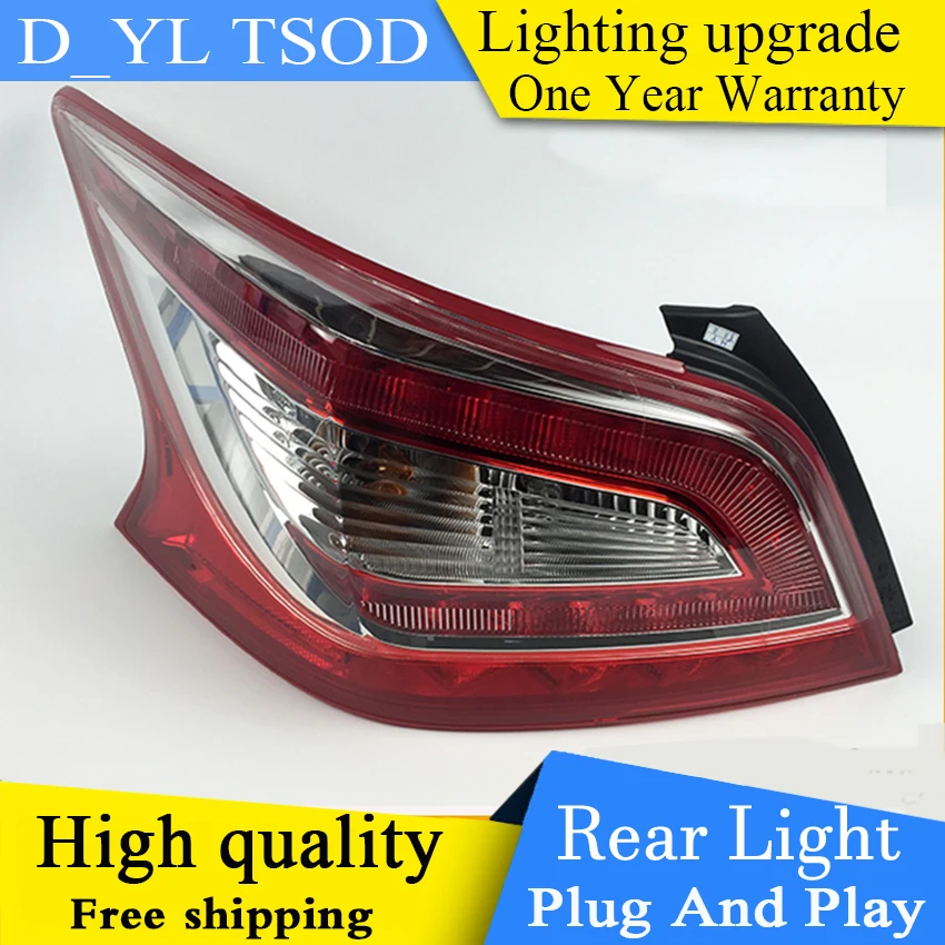 

DY_L Car Styling for Nissan Teana LED taillight Altima LED rear lamp DRL+ Turn Signal+Brake+Reverse taillight