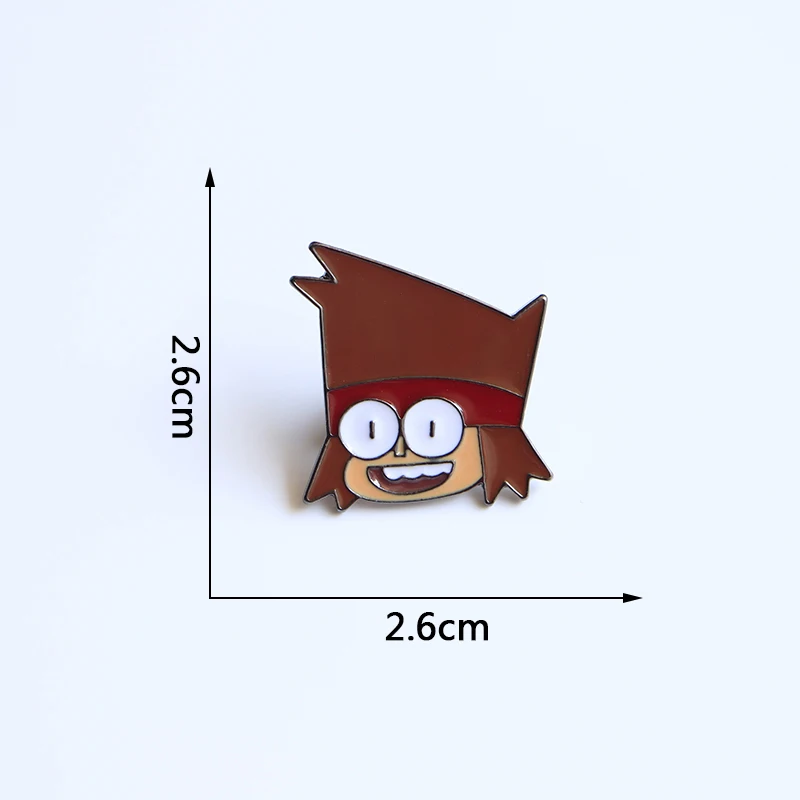 Cartoon Boy Brooches ok.k Enamel Pin for Boys Girls Lapel Pin Hat/bag Pins Denim Jacket Women Brooch Badge SC4523