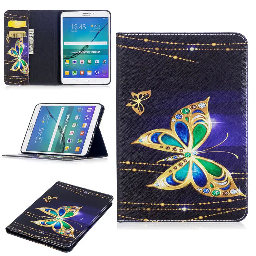 Модный чехол с рисунком панды для Samsung Galaxy Tab S2 8 0 дюйма T710 T715 T713 T719 чехлы планшета