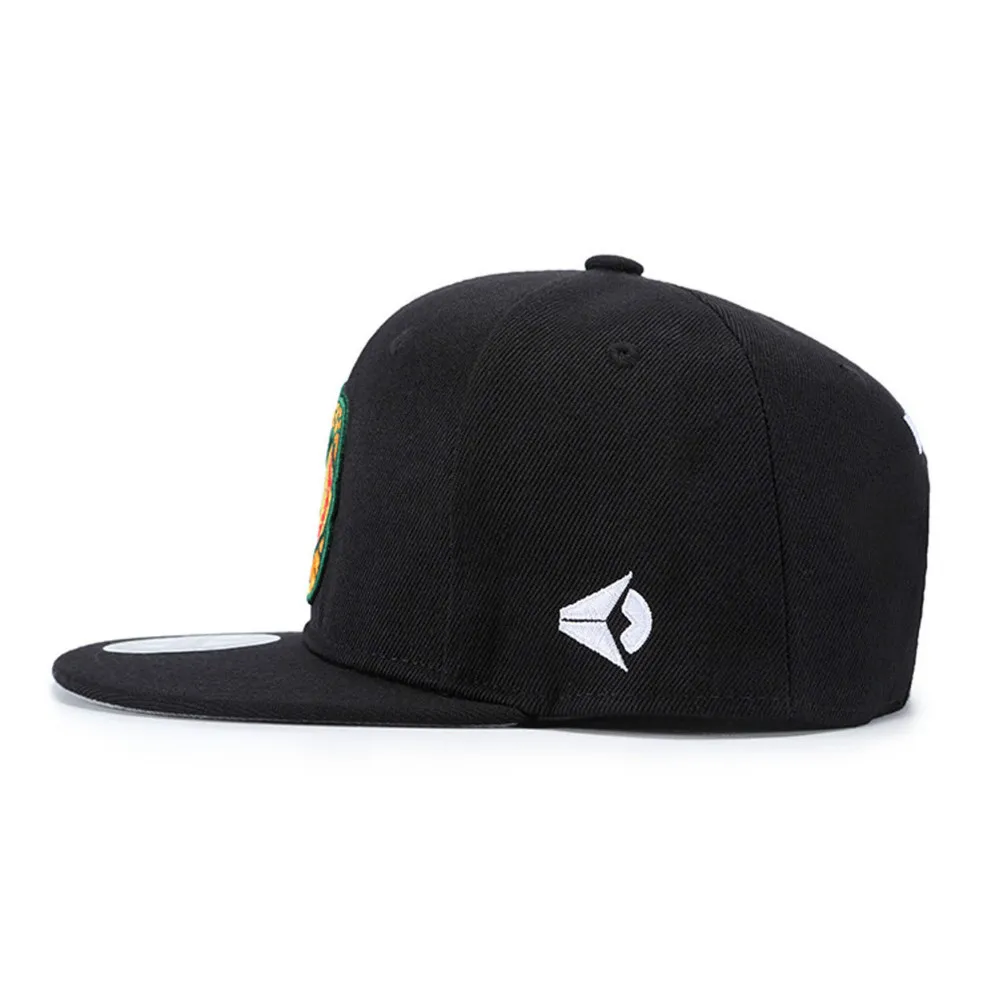 Молодежи Высокое качество Snapback хип-хоп шляпа Регулируемый когти вышитые плоский