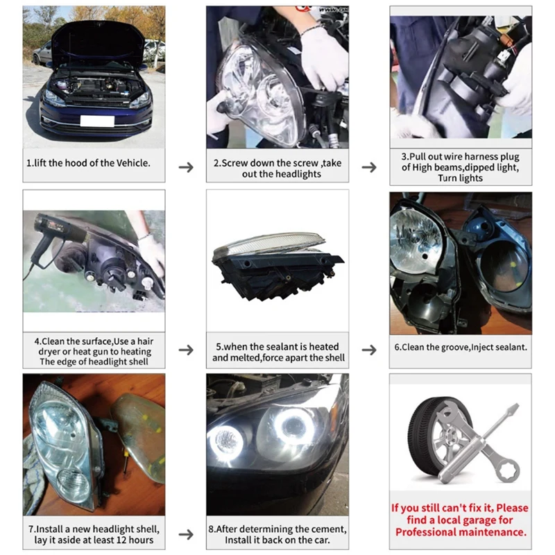

Car Headlight Lens Glass Lampshade Fog Lamp Cover Headlight Cover For Mercedes Benz E Class W211 2002-2008 E320 E350 E280 E300