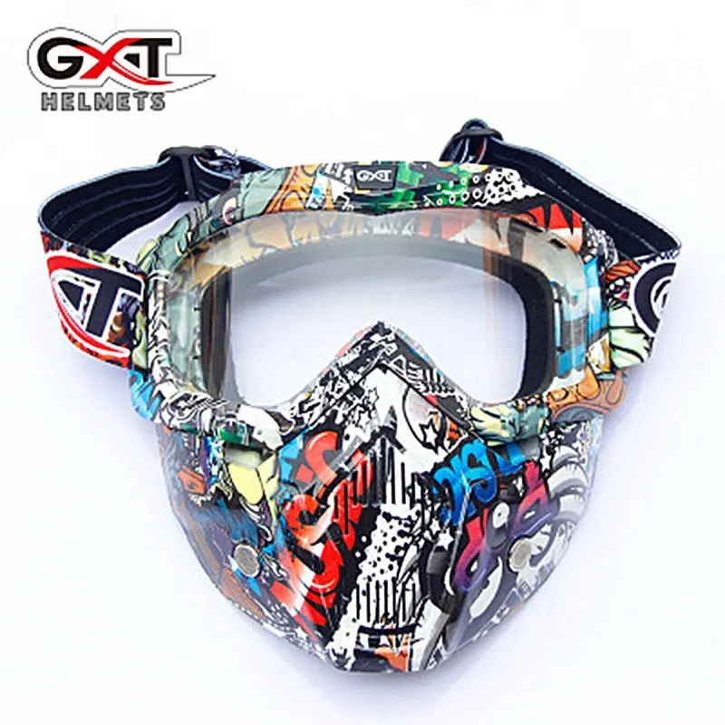 GXT мотоцикл Винтаж Harley очки маска беговые ветер и песок езда мотоциклетный шлем