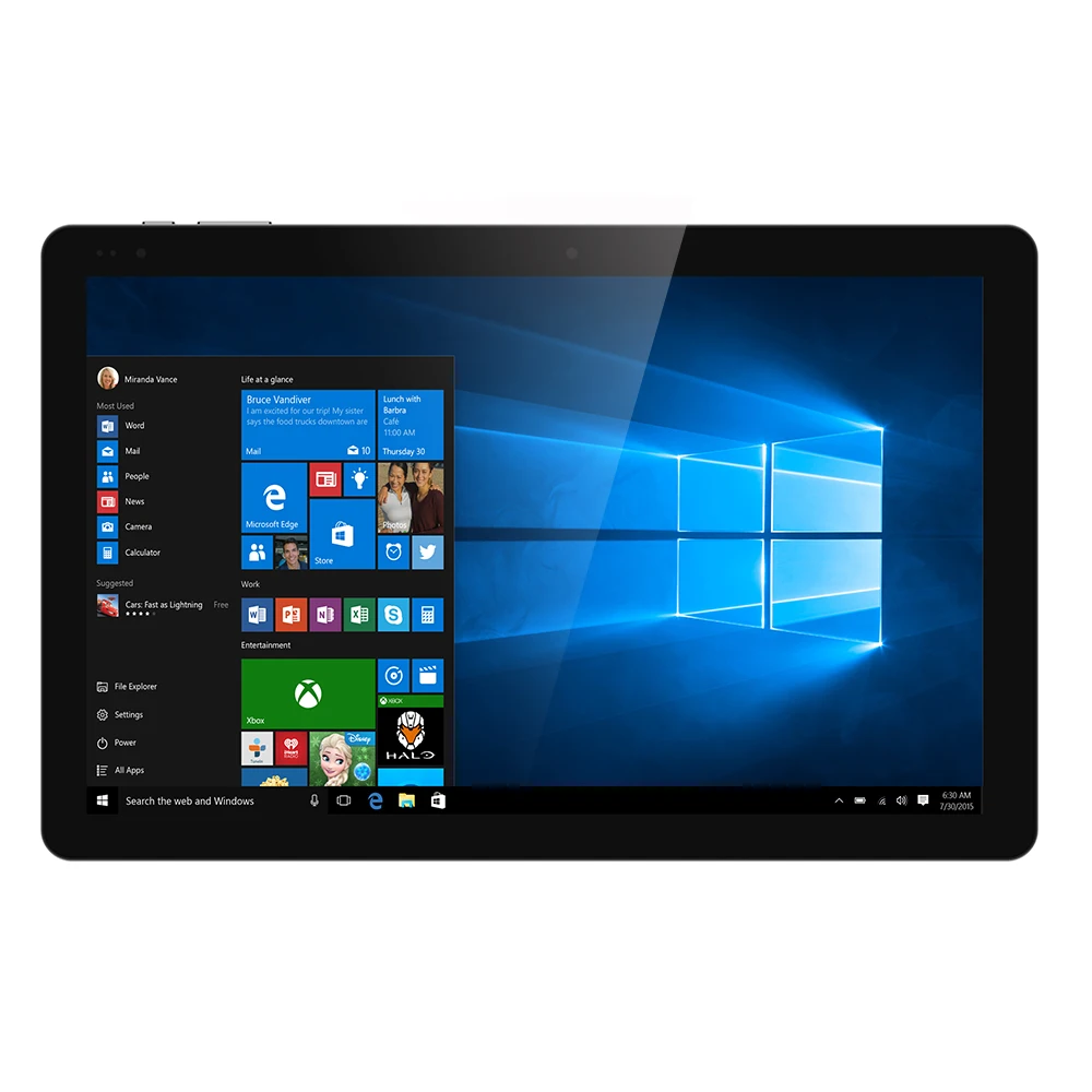 Chuwi Hi10 Pro 2 в 1 Ultrabook 10.1 дюймов Windows10 Android 5.1 Tablet PC с клавиатурой Intel вишня Z8350 Quad core 4 ГБ