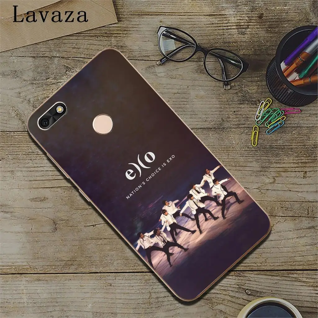 Чехол EXO BaekHyun XIUMIN LAY для Huawei Y9 Y7 Y6 Prime 2019 2018 Nova 5I 4 3i 3 2i Honor 20 10 8X 8C 8 9X 9 Lite 6C 7C 7X 7A