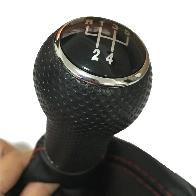 Для Seat Cordoba 1997 1998 1999 2000 2001 2002 5 скоростная ручка переключения передач с кожаными