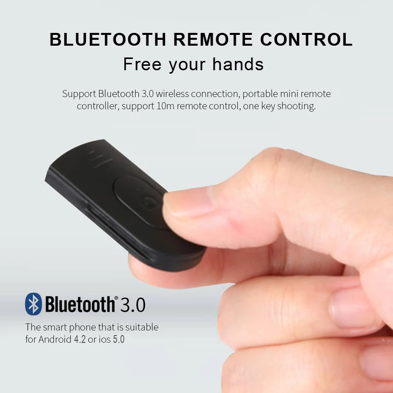 Новый беспроводной Bluetooth селфи палка штатив монопод с пультом дистанционного