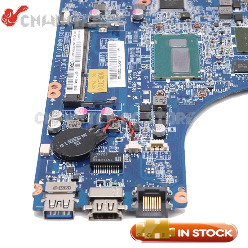 Материнская плата NOKOTION DA0ST6MB6E0 для Lenovo FLEX 14 материнская ноутбука дюймов SR170 I5 4200U