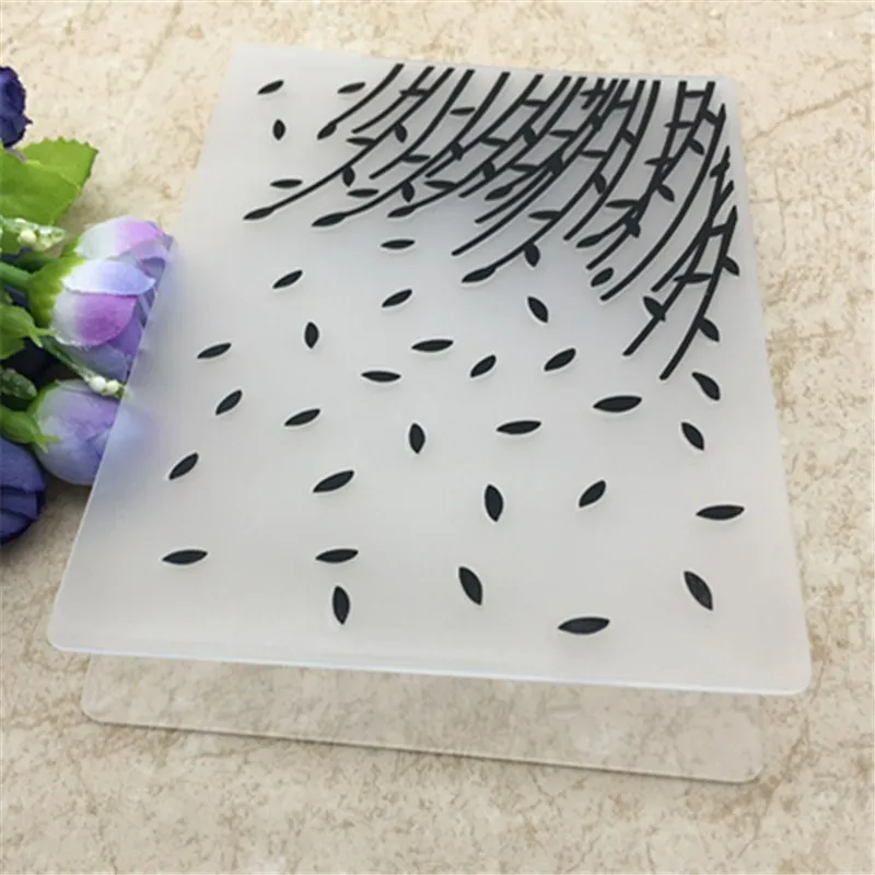 Willow tree DIY пластиковая папка с тиснением для скрапбукинга альбом карта инструмент
