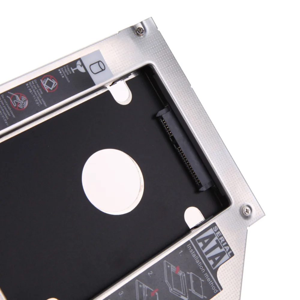 Универсальный алюминиевый SATA 2 5 'Ə мм й чехол для SSD корпус жесткого диска Caddy