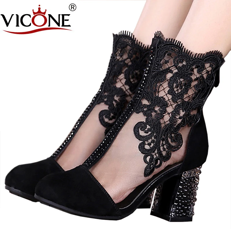 Женские ботинки из нубука на шнуровке с круглым носком|boot shoes|chunky heelsfashion boots |