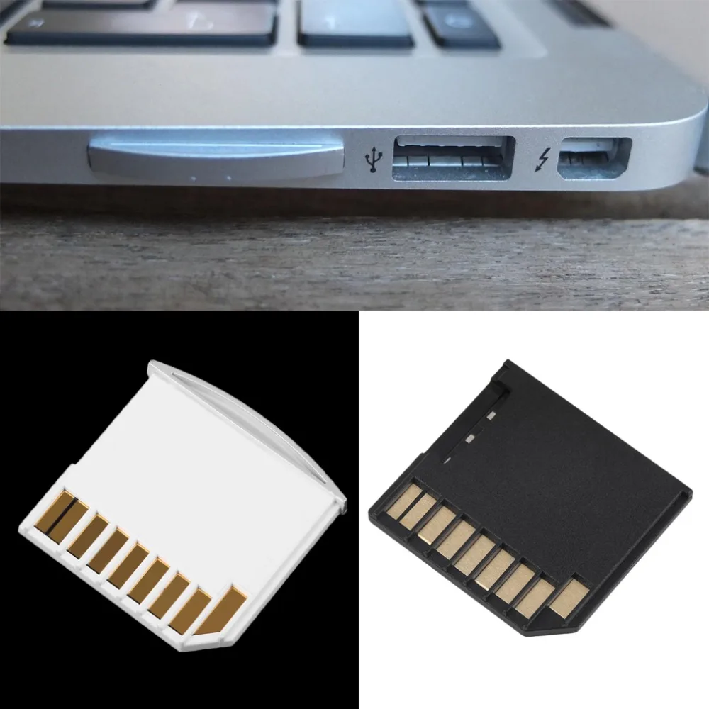 Портативный Мини Короткие SDHC TF/SD карты адаптер USB Флеш накопитель для MacBook Air-SD объемом до 64G