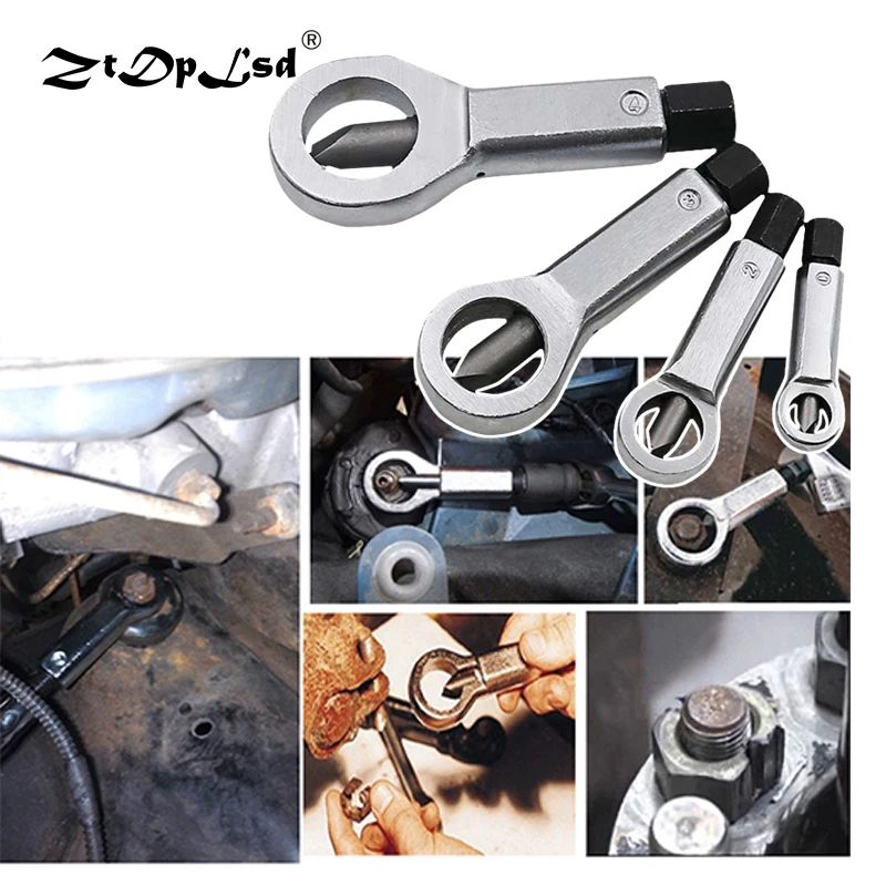

ZtDpLsd 9-27MM Sliding Tooth Professional Nut Manually Remover Extractor Metal Nut Break Splitter Cracker Manual Pressure Tools