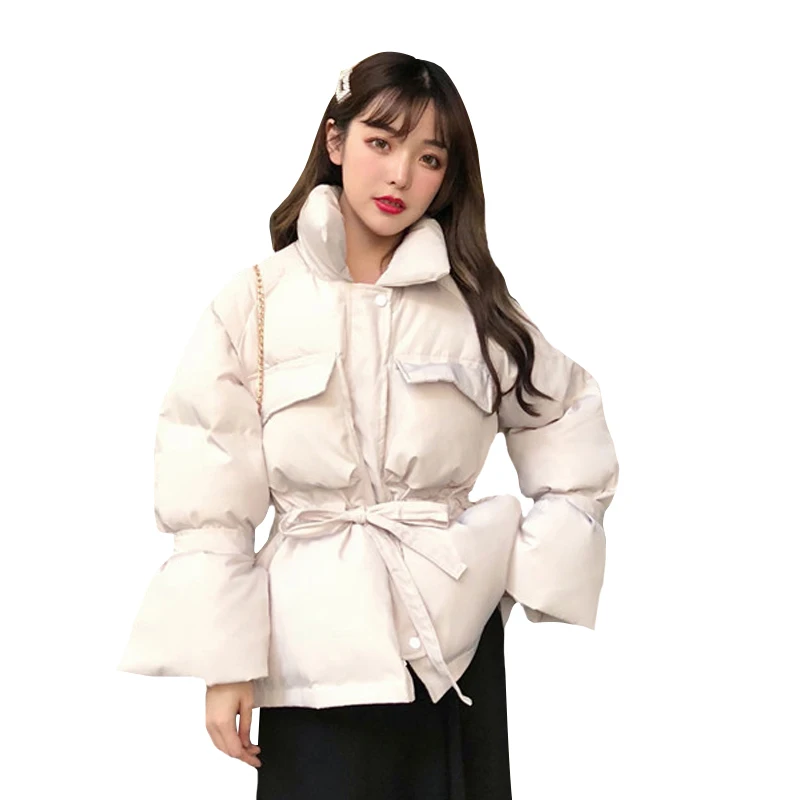 Зимняя женская пуховая куртка с хлопковой подкладкой Женская Стеганая теплая