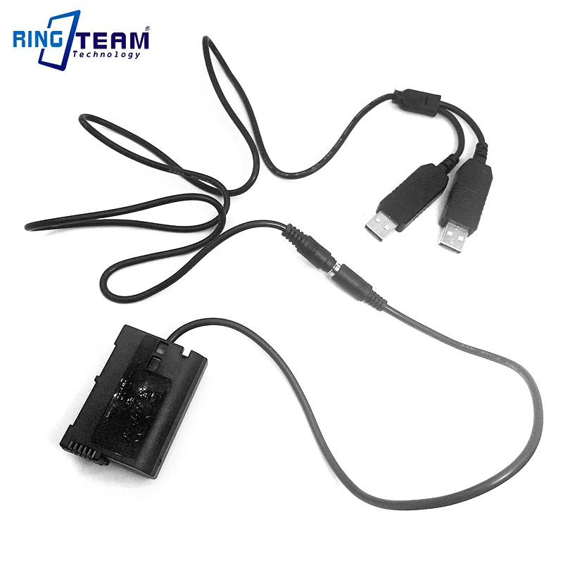 Двойной USB-кабель питания мини-адаптер преобразователь напряжения постоянного