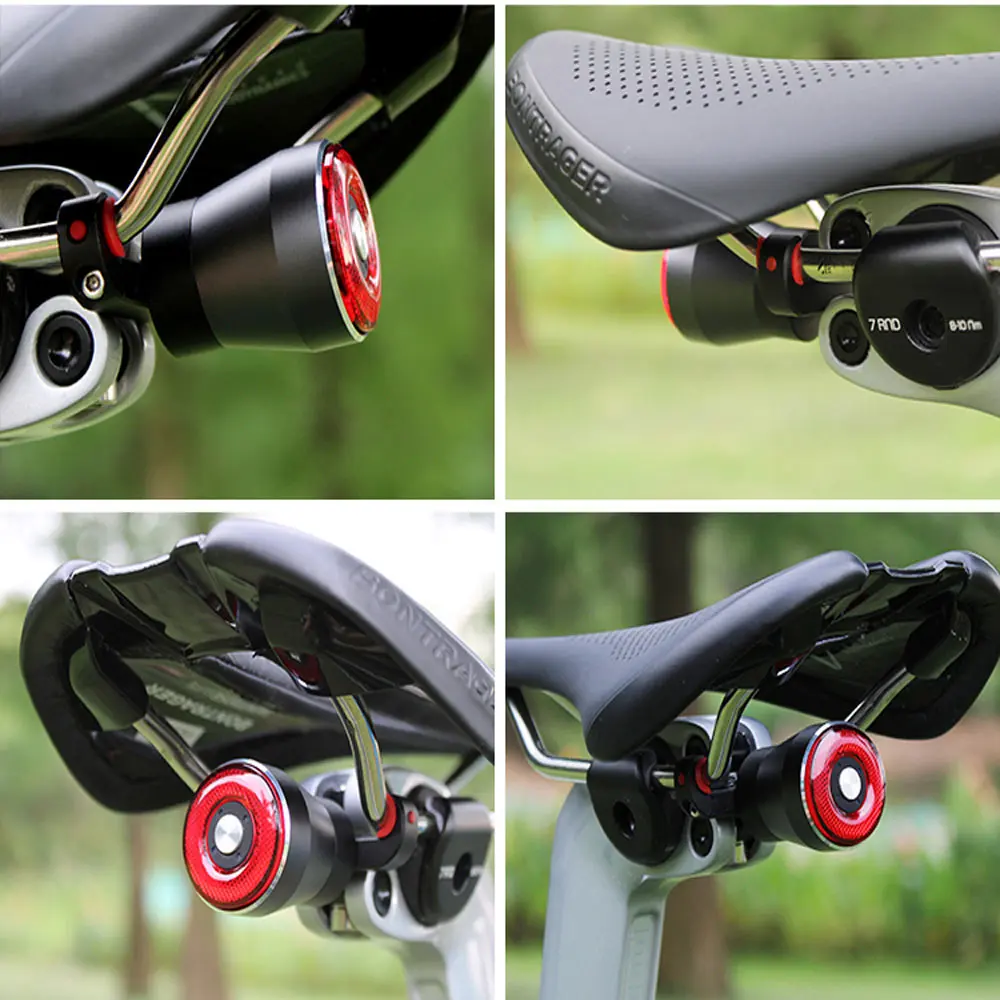 BATFOX умный велосипед задний светильник Авто старт/Стоп тормозной сенсор IPx6