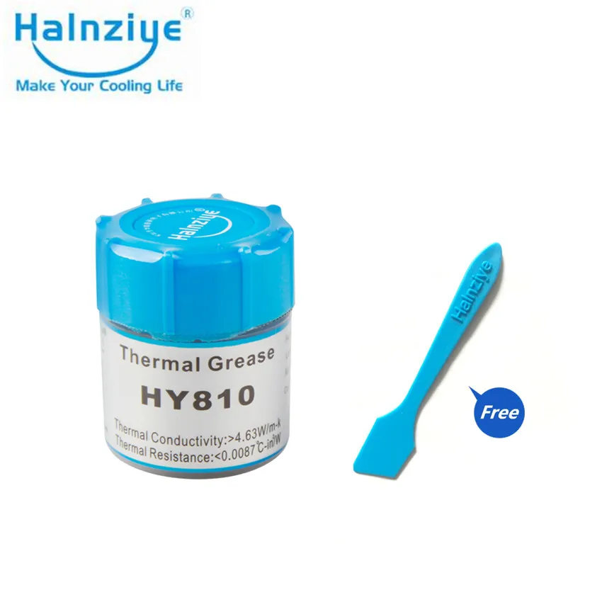 Термопаста HALNZIYE HY810 CN10 10g Nano на основе радиатора состав интерфейса для процессора