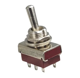 DPDT KN32 5A 250V 6 контактов вкл.-ВКЛ. 2 положения крепление отверстие 12 мм тумблер |