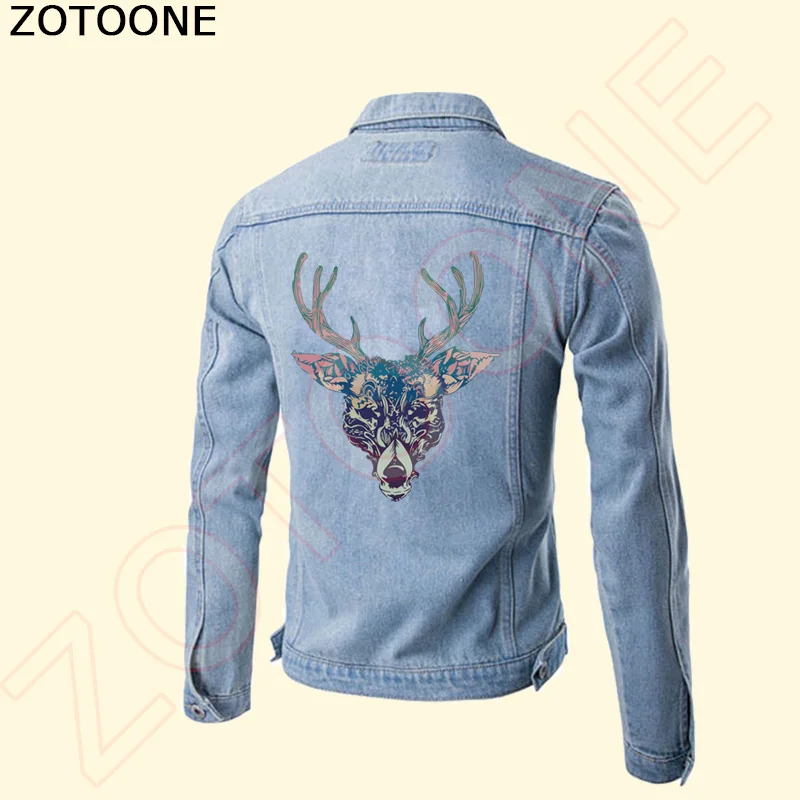 Нашивка ZOTOONE с единорогом фламинго Мультяшные термоклейкие Переводные нашивки