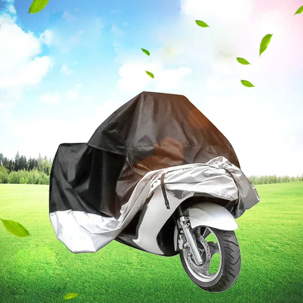 

Motorcycle Cover Waterproof Outdoor Storage Bag Compatible With All Motors