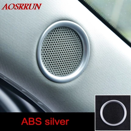 

car-styling Car Door Audio Speaker Cover Trim fit For mazda cx-5 cx5 cx 5 2017 2018 car Accessories