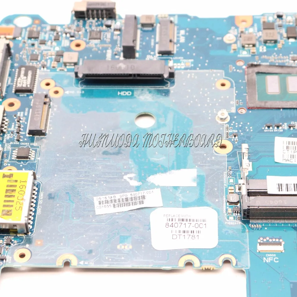 Mothebroard для ноутбука NOKOTION 840717 001 HP Probook 640 650 G2 CIRCUS 6050A2723701 MB A02 SR2F0 I5 6300U CPU UMA HD основная