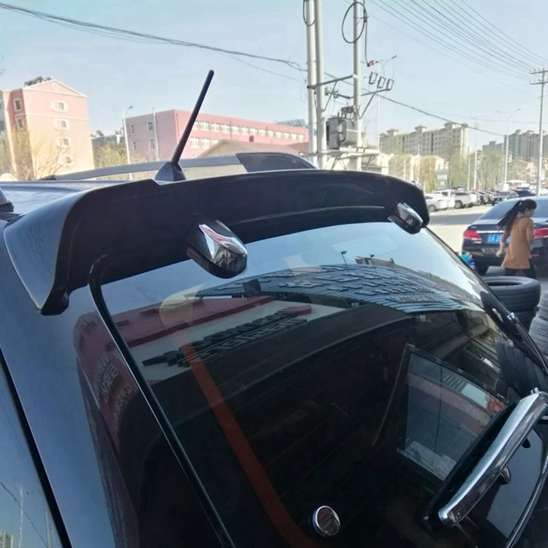 Для Hyundai Tucson спойлер 2005 2012 ABS пластик Неокрашенный задний Багажник крыло