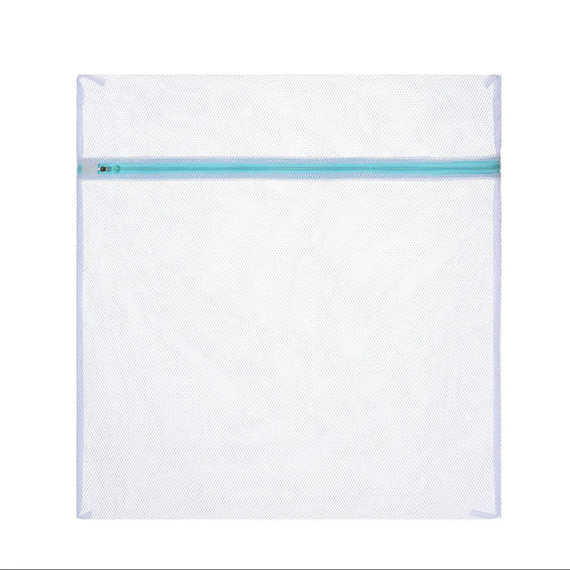 

5 Size Clothes Washing Machine Laundry Bag Bra Socks Underwear Blue Color Zippered Foldable Nylon Protection Net Mesh Bags