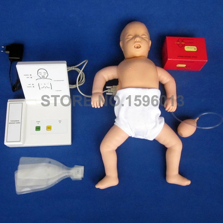 Улучшенный детский манекен CPR тренировочный первой помощи с контрольной