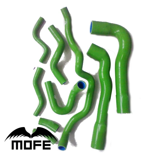Mofe 9 шт. зеленый синий белый фиолетовый оранжевый силиконовый шланг радиатора Kilt