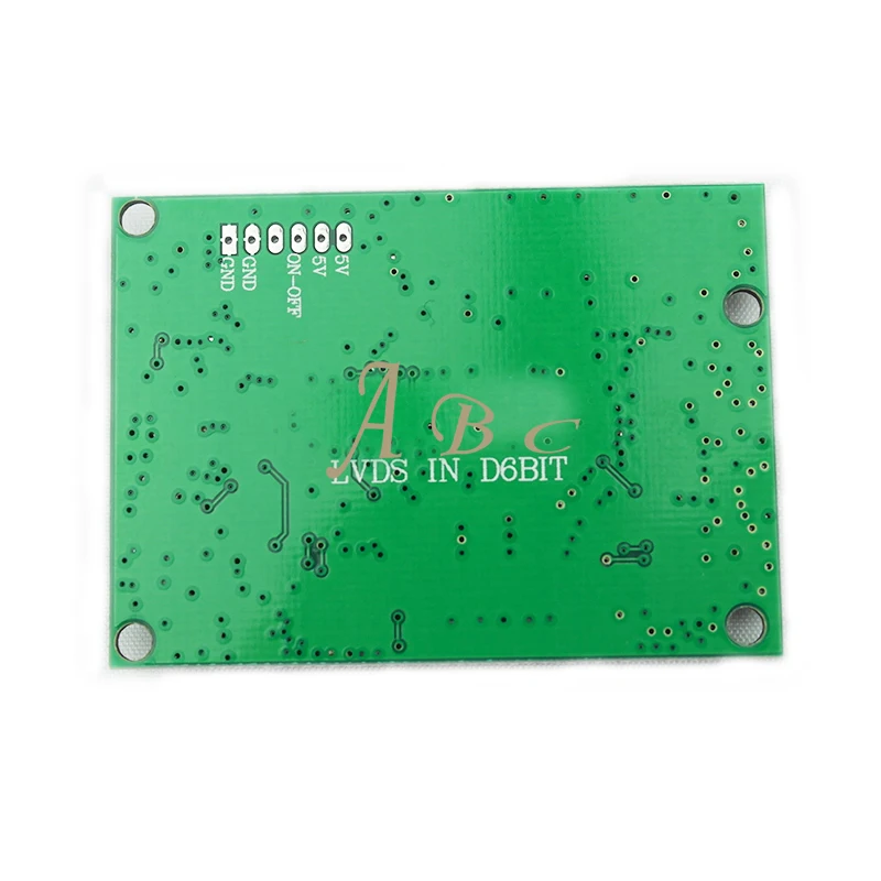 LVDS 1ch 6 бит S6 DF14 20 Pin поворот к 50Pin TTL сигнал T conboard конвертер плата для 5 ~ 9 дюймов 1024x768