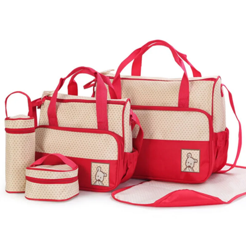 Бесплатная доставка 4 шт. модная сумка для мам сумки детских подгузников коляски |