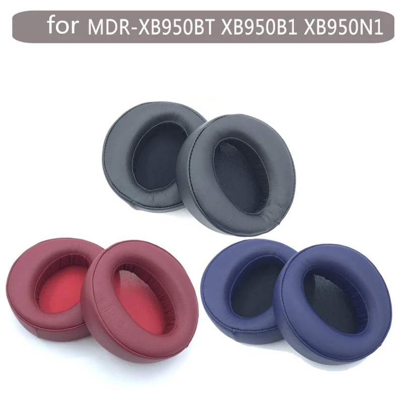 Replacement Cushion Ear Pads Earmuff Earpads Cup Cover For Sony MDR-XB950 XB950BT XB950B1 XB950N1 Wireless Bluetooth Headphones