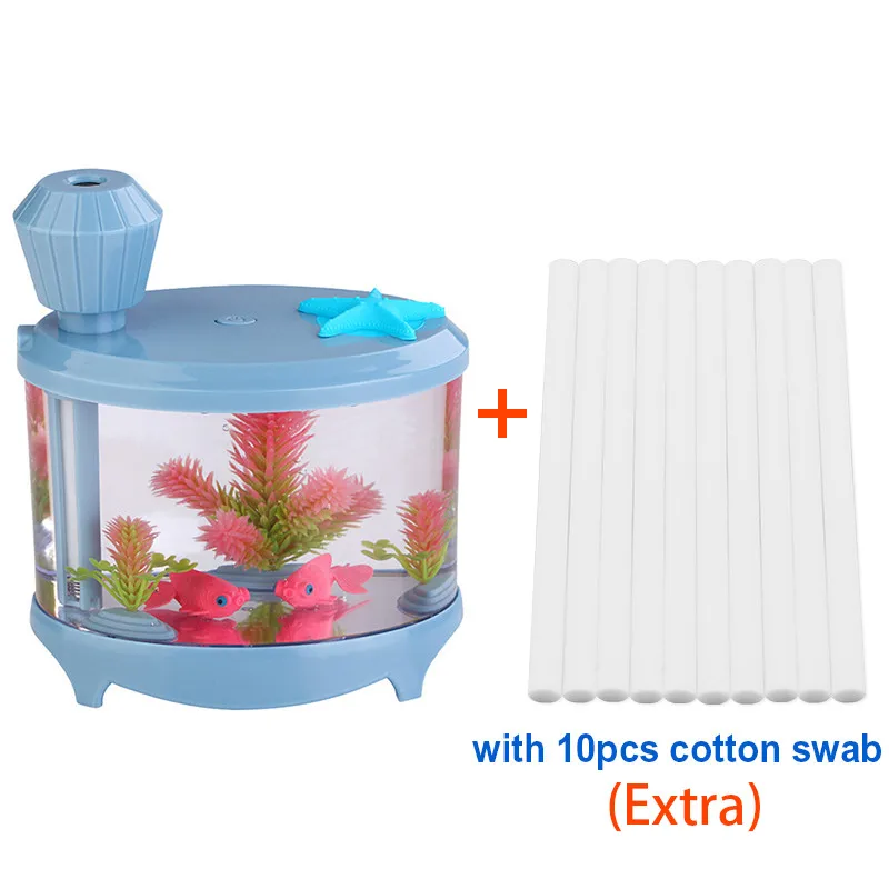 with 10pcs Cotton Портативный мини-увлажнитель воздуха для автомобиля, офиса, дома, школы, диффузор эфирного масла, USB арома-диффузор с функцией синхронизации, подарок - Цвет: with 10pcs Cotton