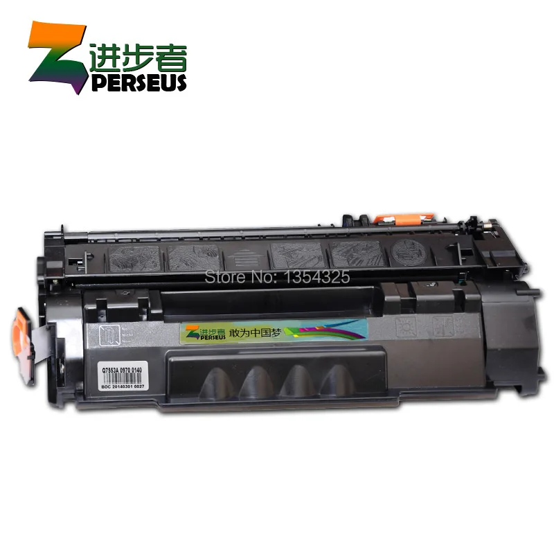 Персей тонер-картридж для HP Q7553A 53a полный черный совместимый laserjet p2014 p2014n P2015 P2015D