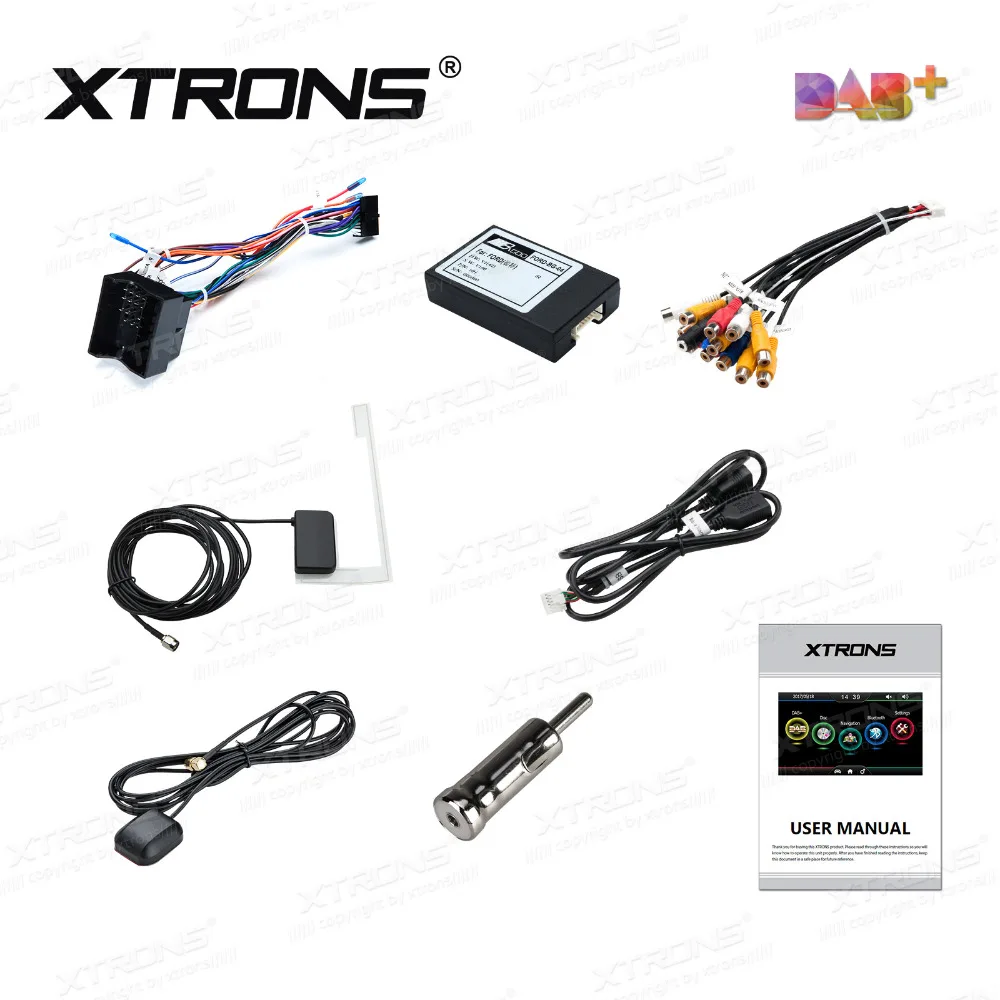 XTRONS 7 ''HD автомобильный DVD плеер 2 din радио DAB + Canbus GPS навигации для Ford Focus II Mondeo C Max