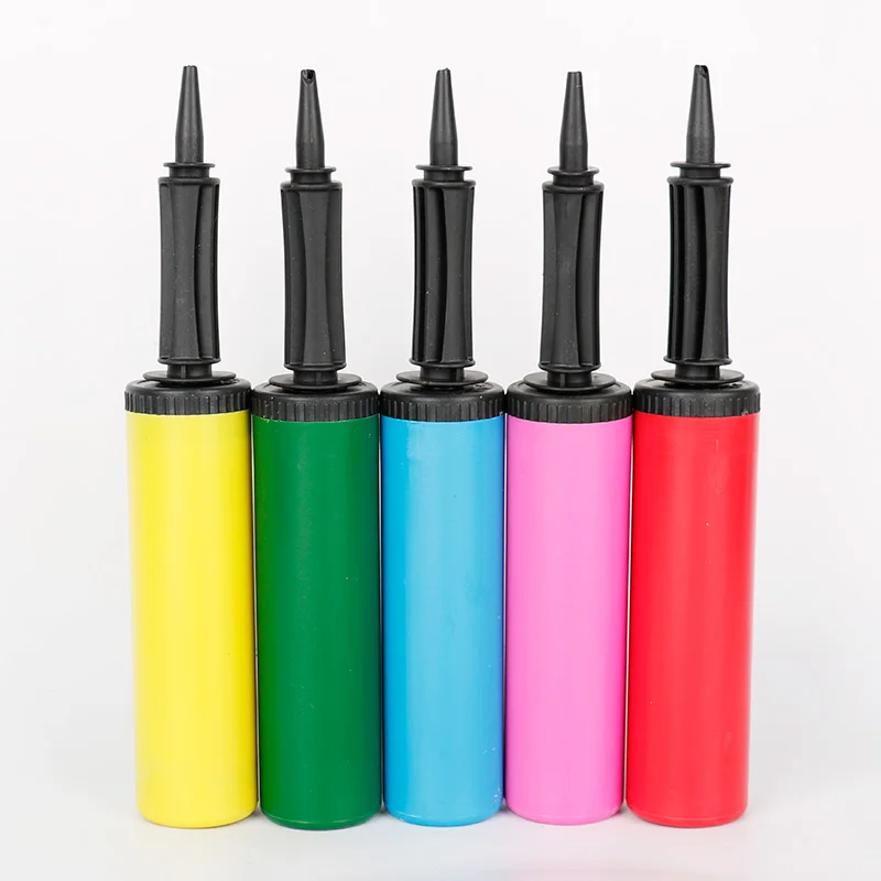 1pc plastic hand Balloon pump for latex and foil Globos air Inflator Toys Air Pump Party balloon accessories Decoration Tools