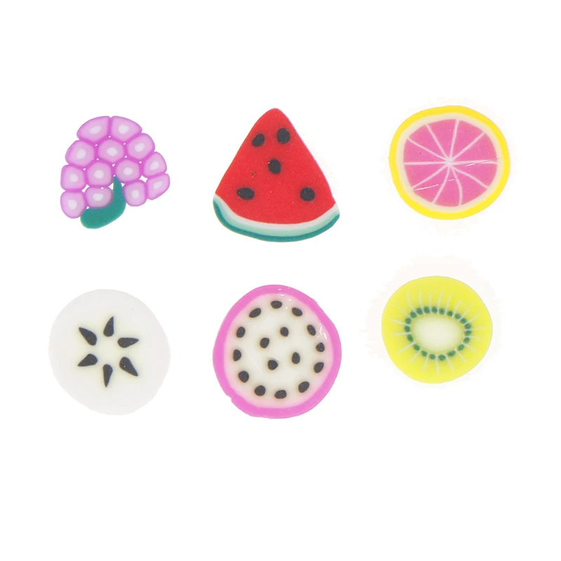 500 шт. Смешанные Цветочные глиняные бусины украшения рукоделие плоская задняя