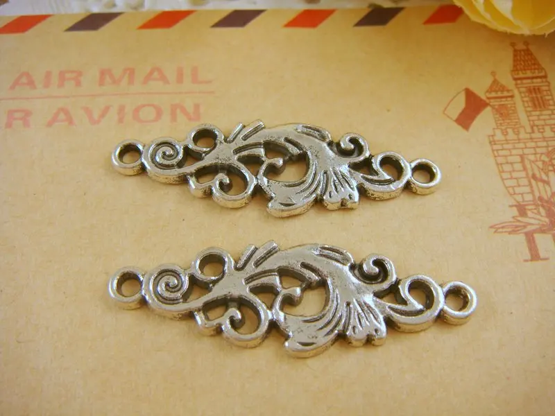 

10Pcs/ 12x36mm Double hole alloy antique connection Jewelry accessories Jewelry accessories