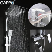 gappo bathtub faucets bathroom tub faucet brass basin faucet basin mixer tap waterfall bath tub mixer