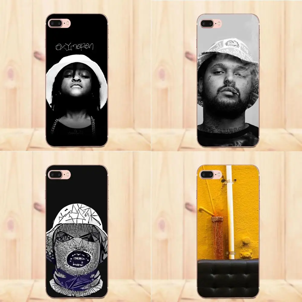 Maerknon Schoolboy Q Oxymoron для HTC Desire 530 626 628 630 816 820 One A9 M7 M8 M9 M10 E9 Plus U11 Moto G G2 G3 мягкий
