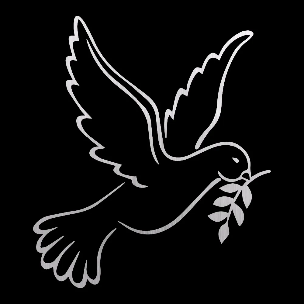 Rylybons привлекательный стикер Dove Peace для автомобиля наклейки мотоцикла кузов