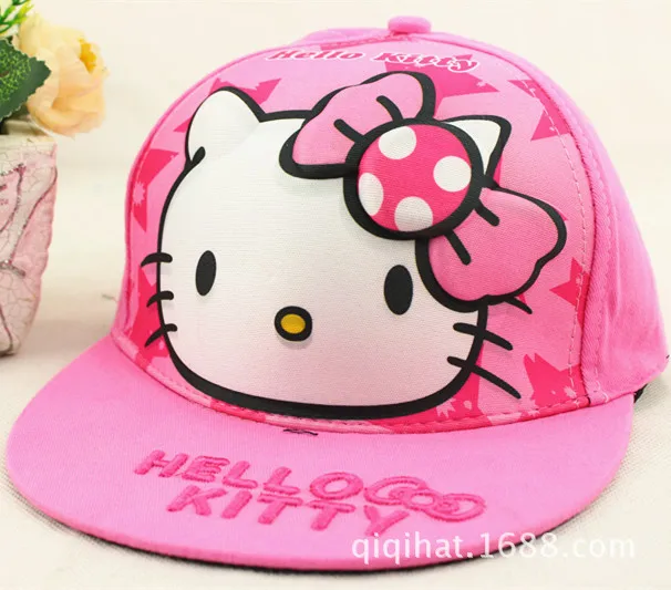 Новый стиль модная одежда для девочек летние рисунок Hello Kitty трехмерного