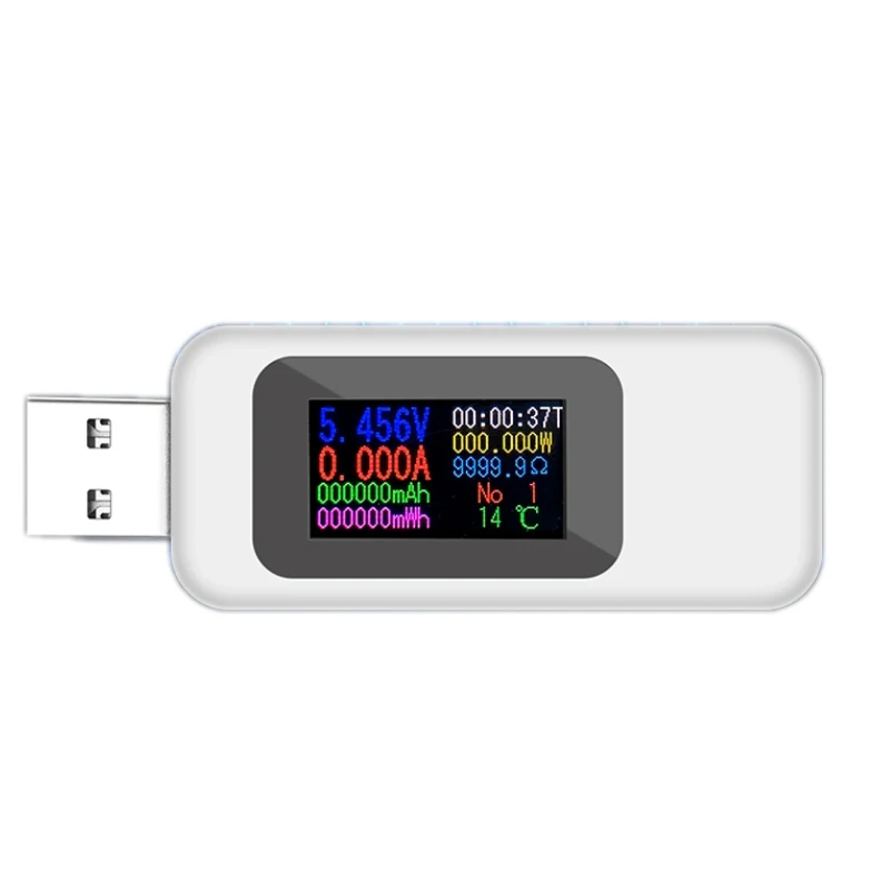 10 в 1 цифровой usb детектор Вольтметр Амперметр USB тестер напряжения тока