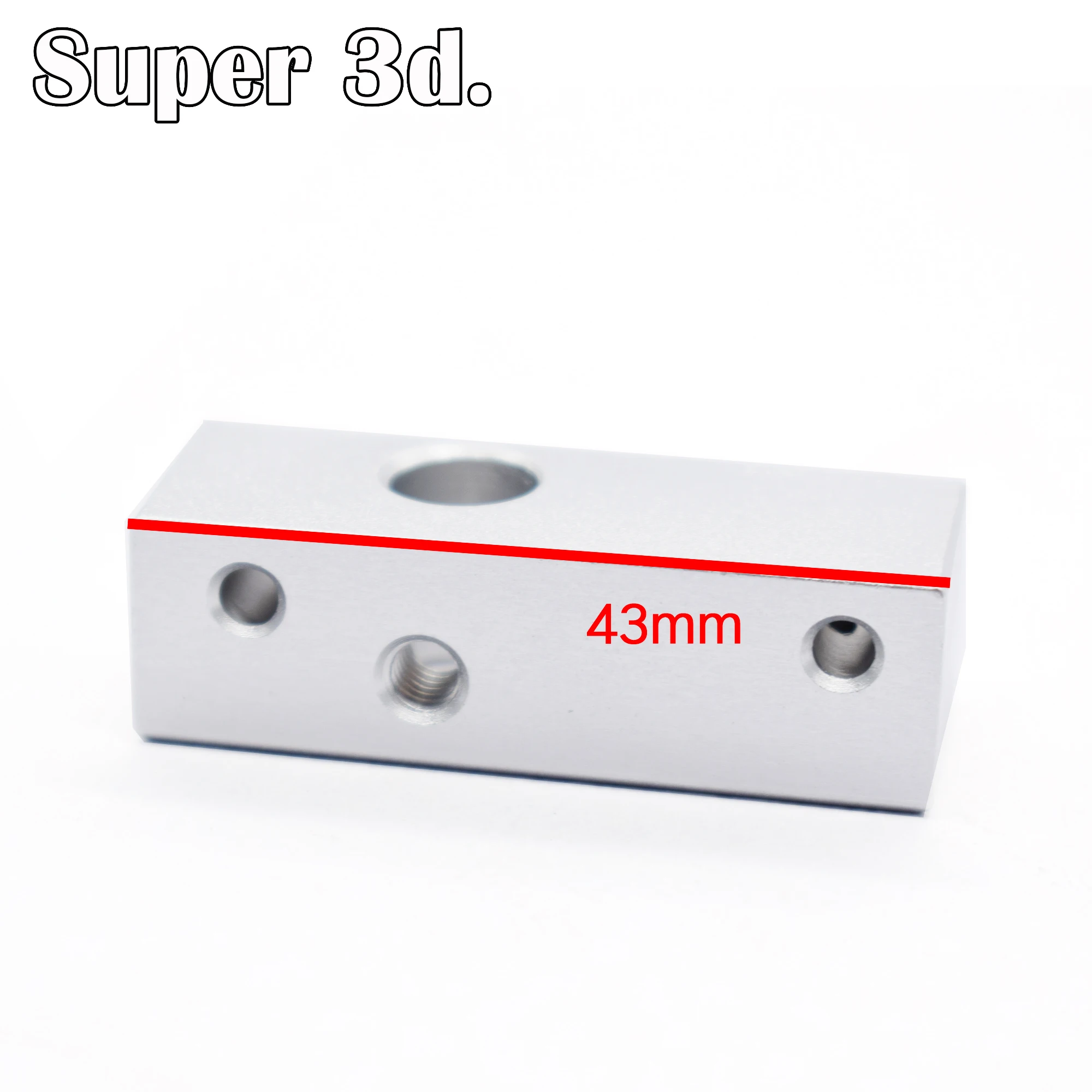 3d принтер MK10 MK 2 алюминиевый теплоблок одиночный экструдер горло деревянная пробка В кладке