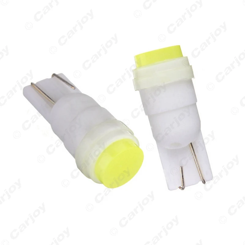 LEEWA 5 шт. DC12V T10 194 W5W COB керамический корпус 1 Вт Автомобильный интерьер светодиодный