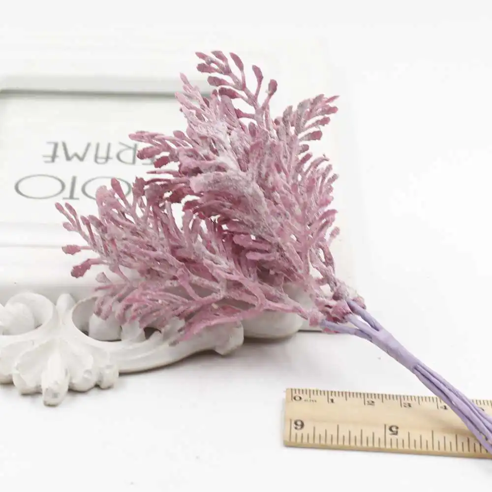 6 шт. искусственная имитация травы папоротники искусственные цветы для